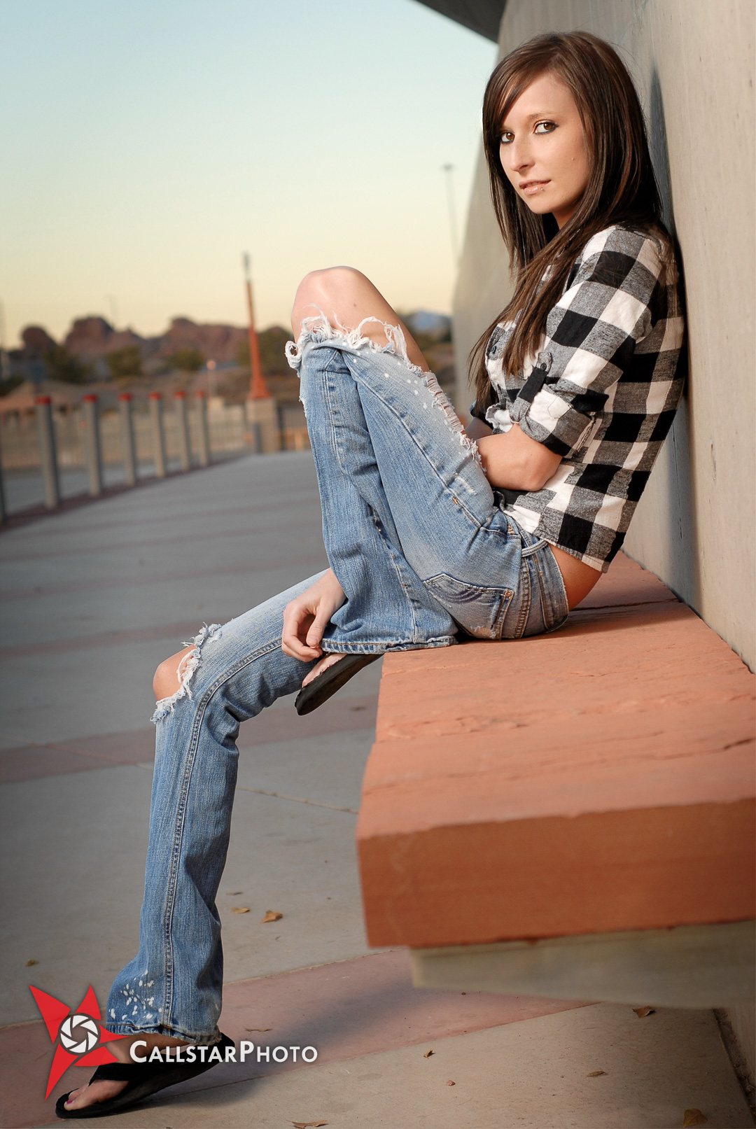 Senior portrait by Callstar Photo